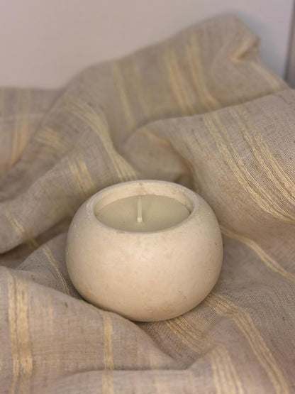 Vela artesanal redonda