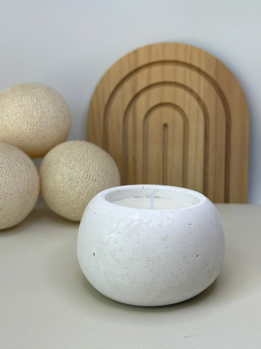 Vela artesanal redonda